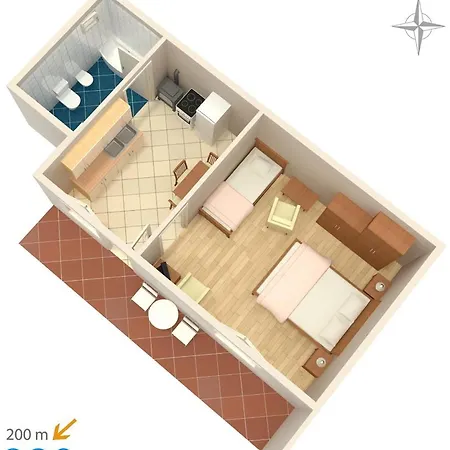 With A Parking Space - 2423 Apartment